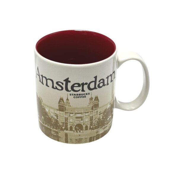 Starbucks Mug Amsterdam 16 oz 2015 Global Icon Collector Series - Picture 1 of 10